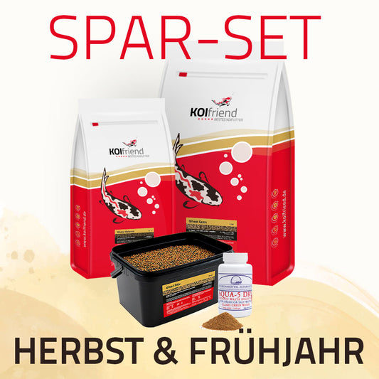 Koifutter Sparset Frühjahr Herbst
