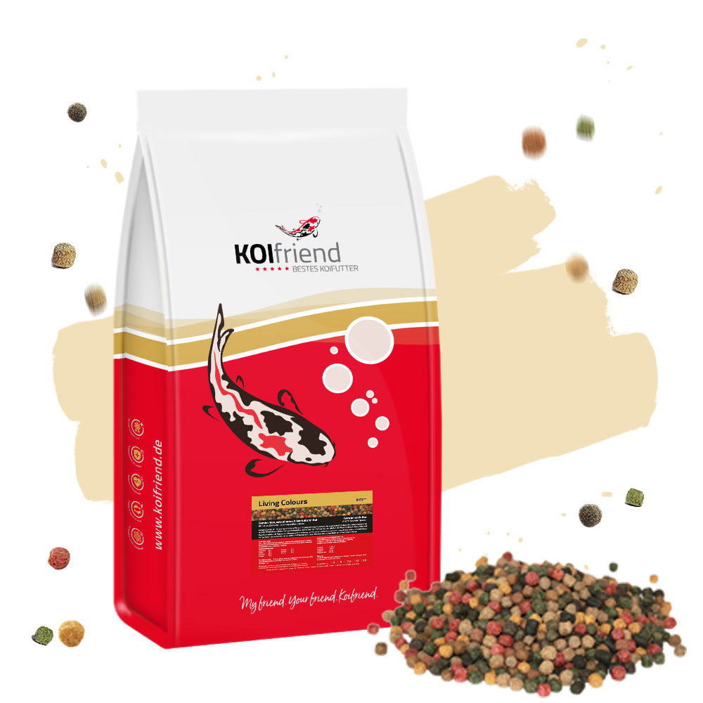 Living Colours 15kg - Koifutter 10 Sorten