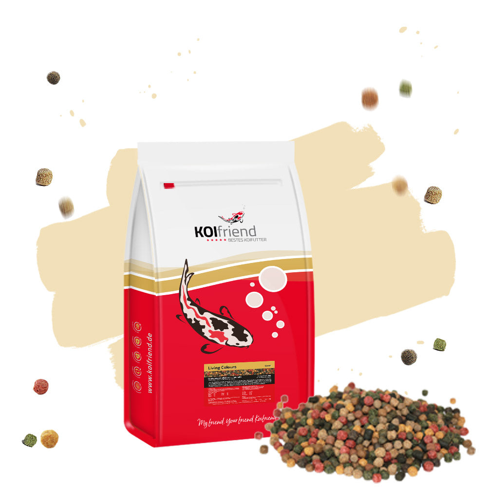 Living Colours 5kg - Koifutter 10 Sorten