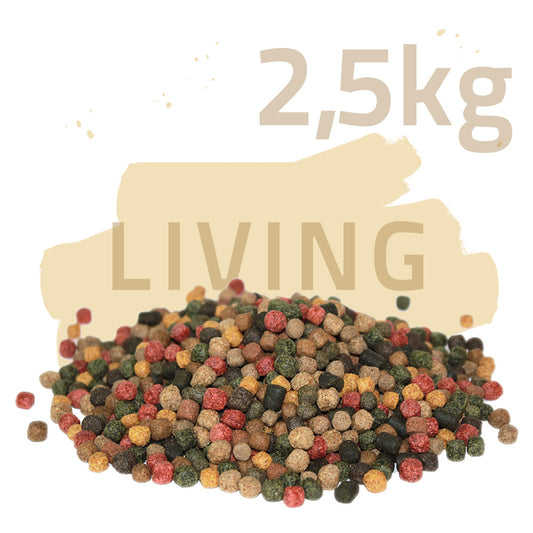 Living Colours 2,5 kg - Koifutter 10 Sorten