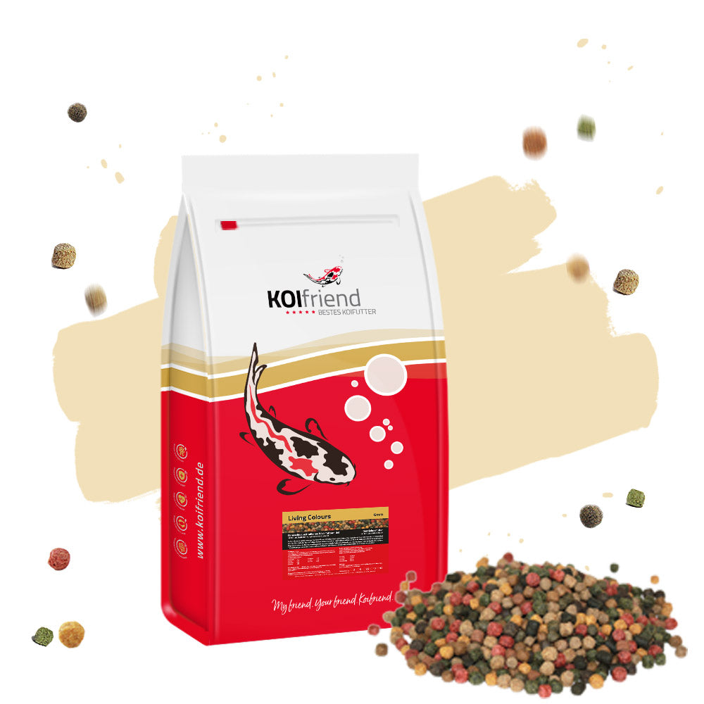 Living Colours 10kg - Koifutter 10 Sorten