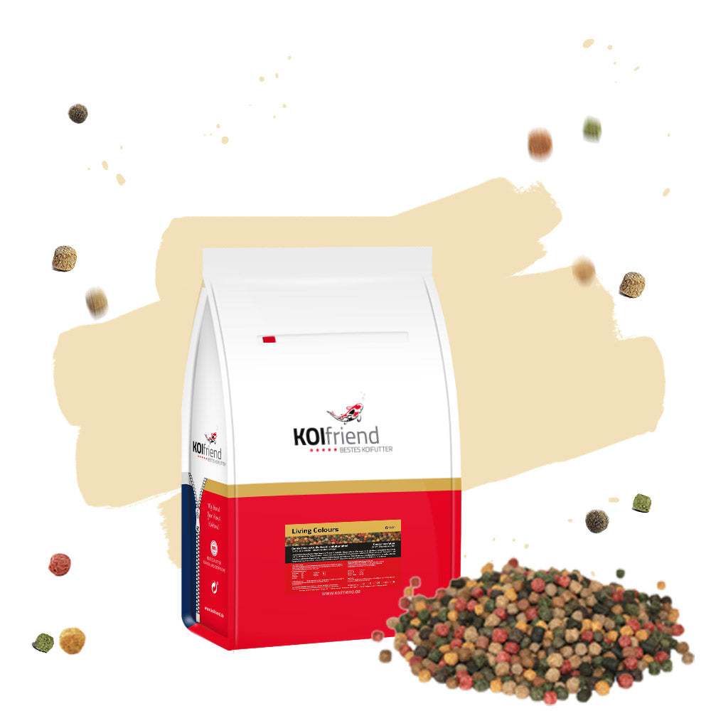 Living Colours 2,5 kg - Koifutter 10 Sorten