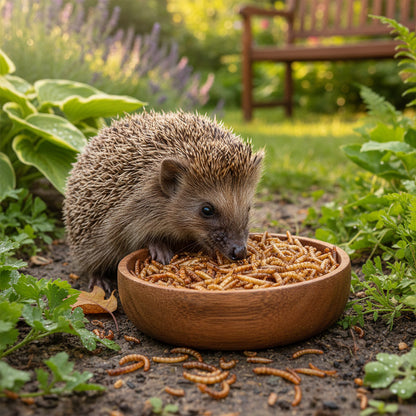 Mehlwürmer getrocknet für Igel