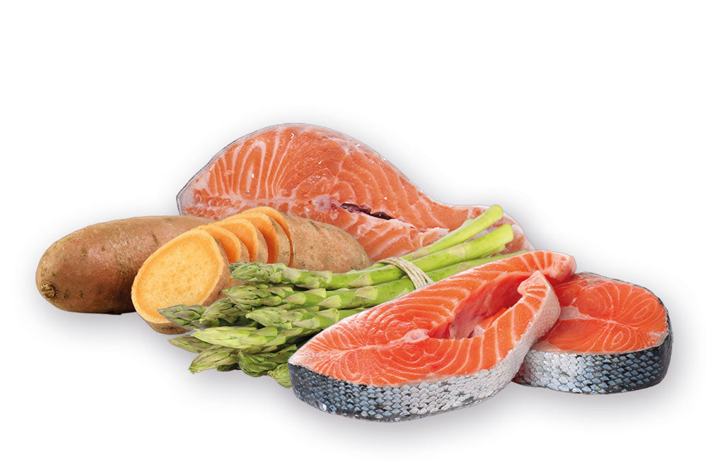 Zutaten-Lachs-Forelle